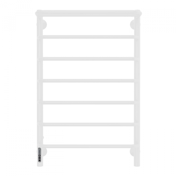 Электрический полотенцесушитель Larusso Стандарт с полкой КС П7 500х800 9003 EL