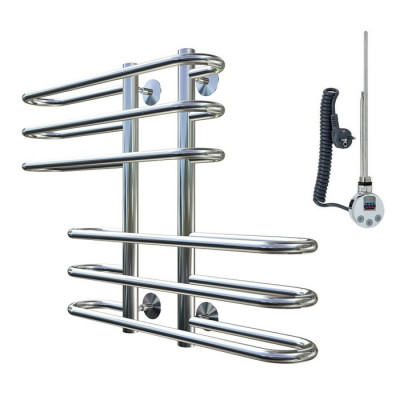 Электрический полотенцесушитель Тругор Грация эл ТЭН 60х60 (ЛЦ7)