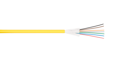 Кабель волоконно-оптический одномодовый NMF-2IS-002S2A-YL