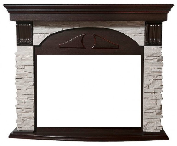 Широкий портал Firelight Torre 25S Белый/Темный дуб