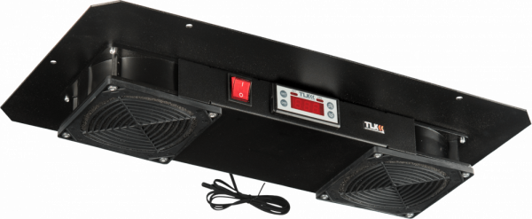 Вентиляторный блок TLK TLK-FAN2-TERM-F-BK