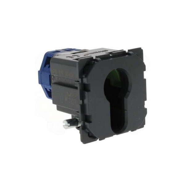 Выключатель Legrand Celiane, с ключом, без подсветки, 6А, цвет: чёрный (067039)