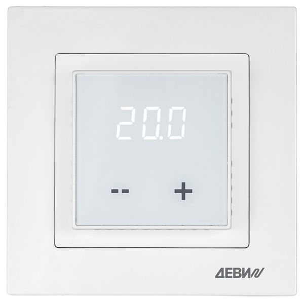 Терморегулятор ДЕВИ Room, с датчиком пола, 16А