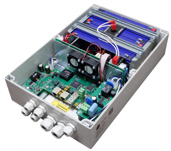 Коммутатор с питанием по PoE Tfortis PSW-2G2F+ UPS