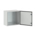 Шкаф электротехнический настенный DKC CE, IP66, 500х500х300 мм (ВхШхГ), дверь: металл, корпус: сталь листовая, цвет: серый, с монтажной панелью, (R5CE0553)