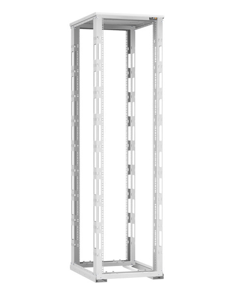 Стойка открытая 19" TLK DOUBLE, универсальная, 47U, 2220х600х800 мм (ВхШхГ), глубина 738 мм, двухрамная, цвет: серый
