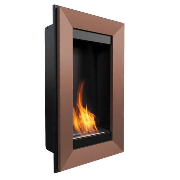 Настенный биокамин Kratki Charlie 2 Медь