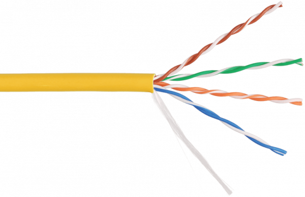 Кабель NIKOLAN NKL 9100C-YL, 305м