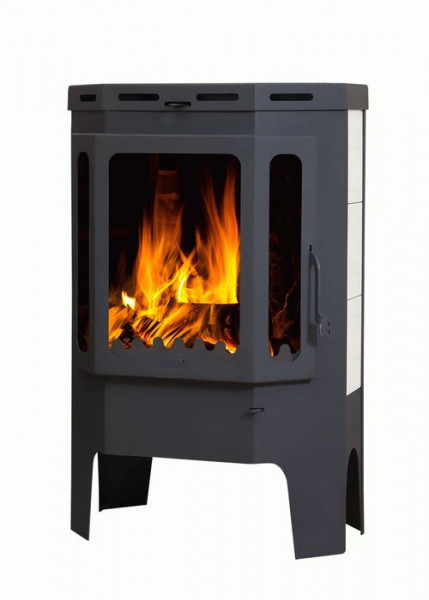 Дровяная печь ЭКОКАМИН БАВАРИЯ ПРИЗМАТИК ПРИСТЕННО-УГЛОВОЙ