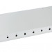 Бокс оптический Cabeus, портов: 8, ST/FC, 16 хОВ, 1U, 44х485х200 мм (ВхШхГ), цвет: серый, (FO-19-8ST)