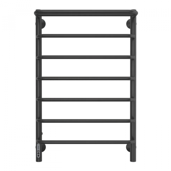 Электрический полотенцесушитель Larusso Стандарт с полкой КС П7 500х800 9005 EL