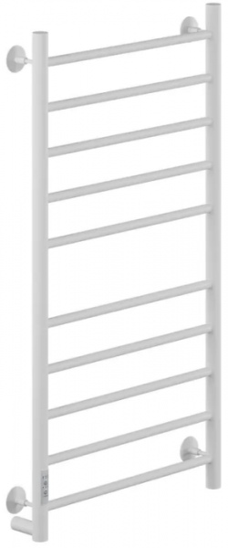 Электрический полотенцесушитель Ника WAY-2 100/50 RAL9016 белый матовый левый тэн