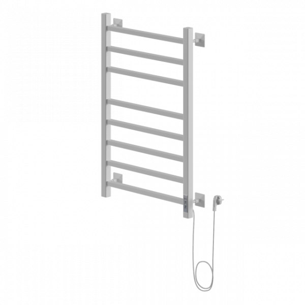 Электрический полотенцесушитель Ника STEP-2 80/40 RAL9016 белый матовый правый тэн