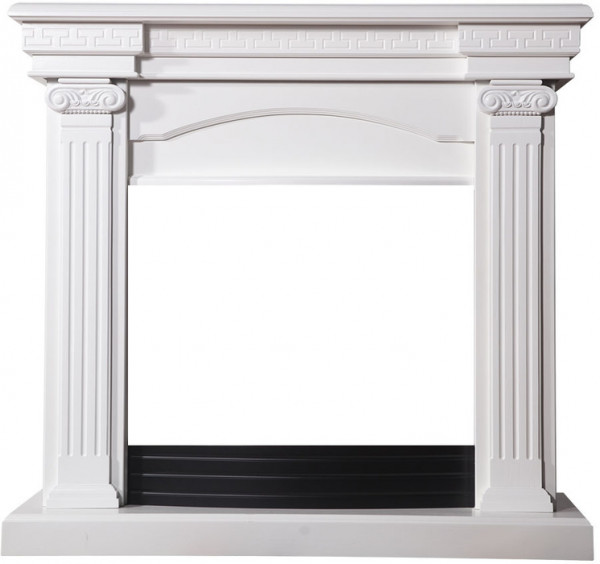 Широкий портал InterFlame Афина Под очаг Panoramic 25 LED FX  (бежевый; белый; бежевый с золотом; белый с золотом)