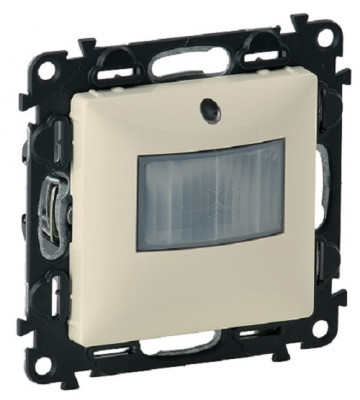 Датчик движения Legrand Valena Life, без подсветки, внутренняя, 71х71 мм (ВхШ), цвет: белый, без нейтрали (752170)