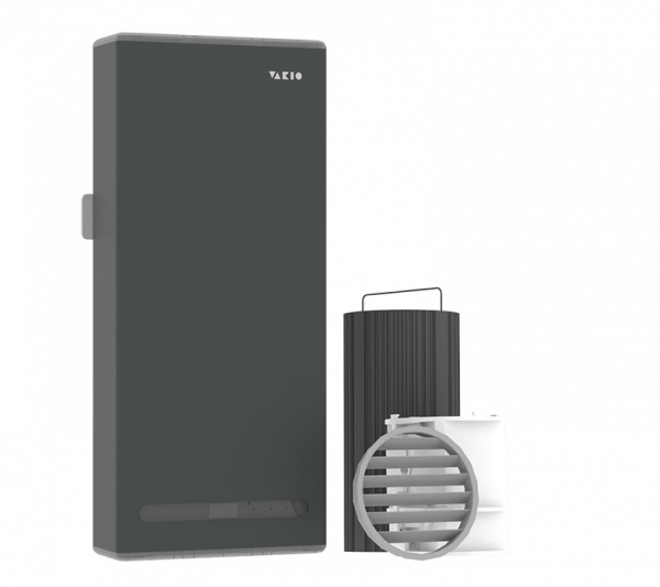 Бытовая приточно-вытяжная вентиляционная установка Vakio BASE SMART Серый космос