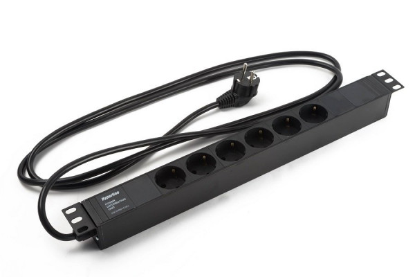 Блок розеток 19' SHE19-6SH-2.5EU