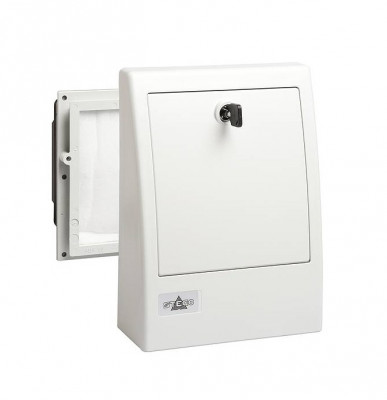 Вентилятор STEGO FF 018, с фильтром, 224х165 мм (ВхШ), вентиляторов: 1, 40 дБ, IP55, поток: 20 м3/ч, для электротехнических шкафов, цвет: светло-серый