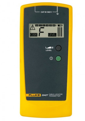 Передатчик FLUKE, кабельный, с дисплеем, питание: батарейки, корпус: пластик, (2435045)