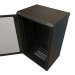 Шкаф телекоммуникационный настенный WRline TW, 19", 18U, 900х600х600 мм (ВхШхГ), дверь: перфорация, боковая панель: сплошная несъемная, разборный, цвет: чёрный