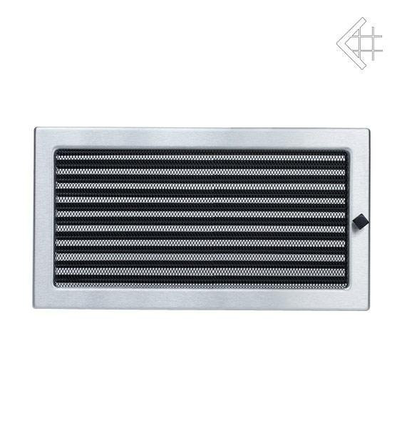 Вентиляционная решетка для камина Kratki 22х37 Стальная с жалюзи 22/37SZX