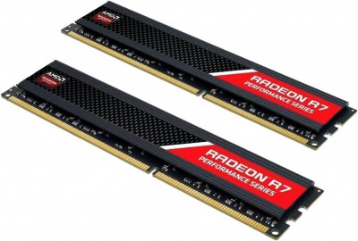 Оперативная память 32Gb DDR4 2400MHz AMD (R7S432G2400U2K) (2x16Gb KIT)
