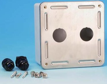 Настенная коробка Hyperline SBB-IE-2-SL