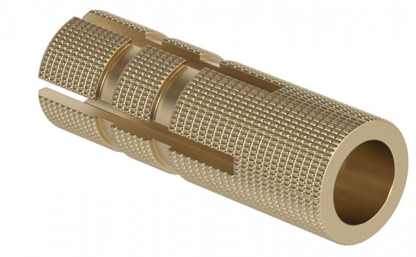 Анкер DKC M5 Combitech, М8, для монтажа всех типов лотков, длина 31 мм, латунь, гальваническое цинкование, разрезной, (CM410831)