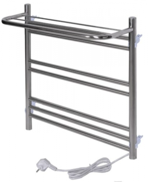 Электрический полотенцесушитель Тера Богема с полкой эл. 500х600