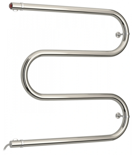 Электрический полотенцесушитель СТИЛЬЕ ЭПС №03 М-образный 500х500 (53 Вт)