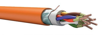 Кабель для систем ОПС и СОУЭ низкотоксичный КПГВСЭВнг(А)-FRLSLTx 2х2х0,5