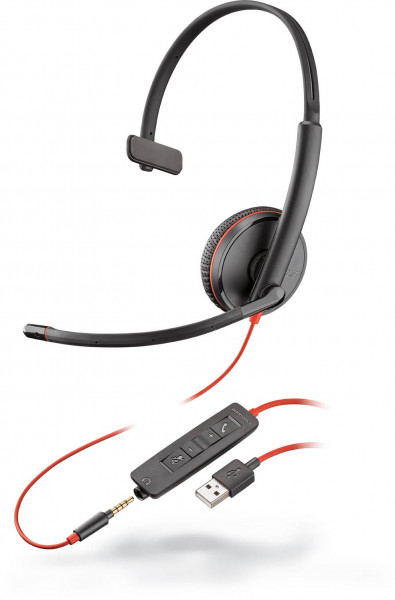 Гарнитура Plantronics Blackwire C3215-A Black