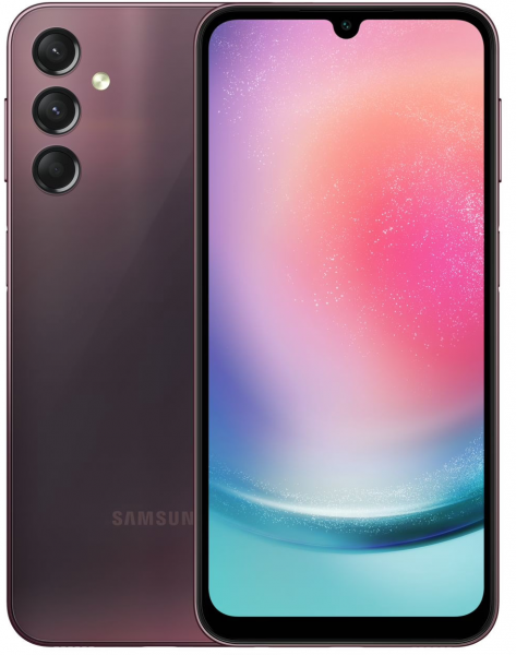 Смартфон Samsung Galaxy A24 4/128Gb Red (SM-A245FDRUCAU)