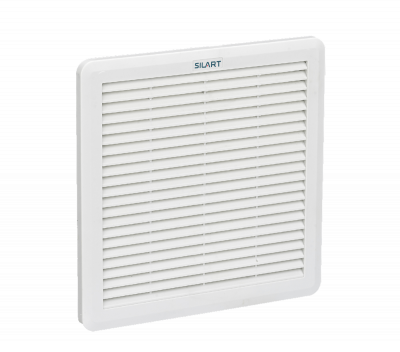 Вентиляторный фильтр SILART NLF, 250х250х33 мм (ВхШхГ), IP54, для вентиляторного модуля, цвет: белый