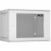 Шкаф телекоммуникационный настенный TLK Lite, 19", 9U, 436х600х450 мм (ВхШхГ), дверь: стекло, боковая панель: сплошная съемная, разборный, цвет: серый