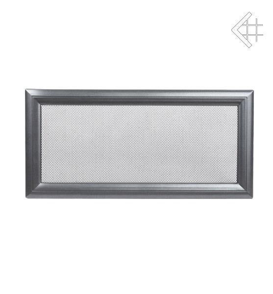 Вентиляционная решетка для камина Kratki 17х37 Оскар графитовая 37OG