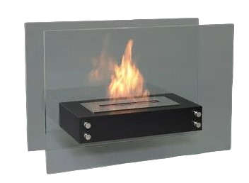 Напольный биокамин Silver Smith STANDART AIR Black