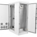 Шкаф уличный всепогодный укомплектованный напольный ЦМО ШТВ-2, IP55, 36U, 1800х1000х900 мм (ВхШхГ), дверь: металл, кол-во отсеков: 1, цвет: серый, с нагревом, с охлаждением, (ШТВ-2-36.10.9-43А3-Т1)