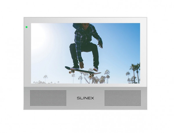 Монитор домофона цветной с функцией «свободные руки» Sonik 7 (White+Silver)