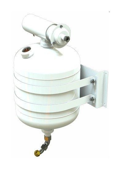 Модуль пожаротушения тонкораспыленной водой МУПТВ-30-ГЗ-ВД(tºC = -50) с форсункой «ТРВ-Тунгус-Df»