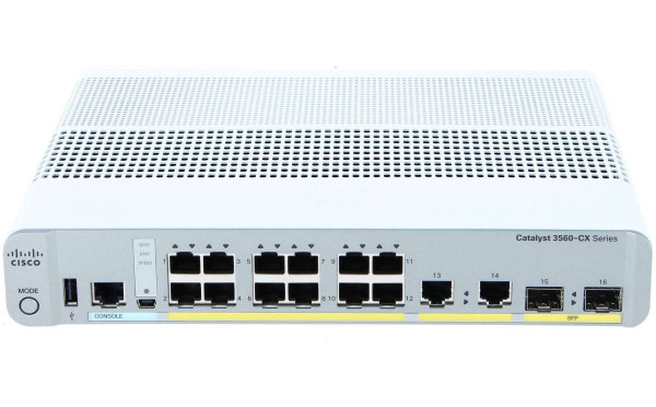 Коммутатор Cisco, WS-C3560CX-12TC-S