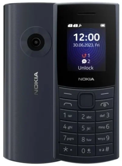 Телефон Nokia 110 4G Dual Sim Blue (TA-1543)