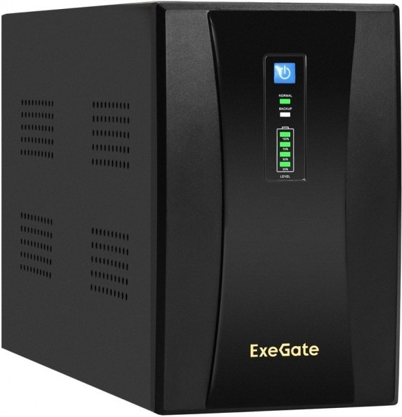 ИБП ExeGate SpecialPro UNB-2000.LED.AVR.1SH.2C13.RJ.USB