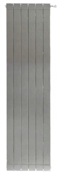 Алюминиевый радиатор STOUT Oscar 1800 6 секций (цвет 2676 cod.08 серый)