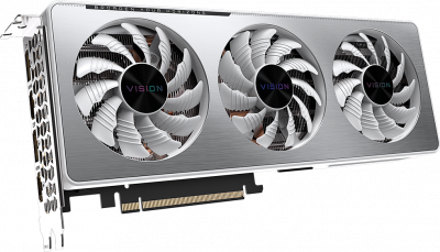 Видеокарта NVIDIA GeForce RTX 3060 Gigabyte 12Gb LHR (GV-N3060VISION OCV2-12GD)