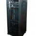 Шкаф телекоммуникационный напольный TWT Business, IP20, 18U, 988х600х800 мм (ВхШхГ), дверь: стекло, задняя дверь: двойная распашная, металл, боковая панель: сплошная, разборный, цвет: чёрный, (TWT-CBB-18U-6x8-G1)