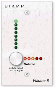 Панель Biamp VOLUME 8