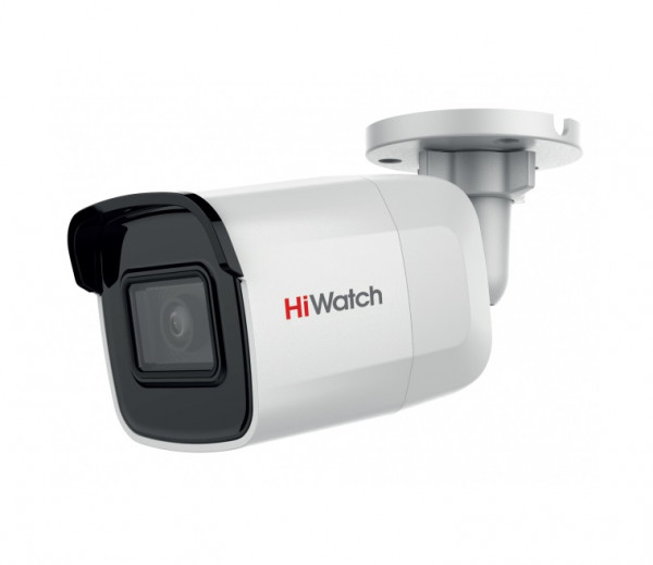 Сетевая IP видеокамера HiWatch, корпусная, улица, 6Мп, 1/2,5’, 3200х1800, ИК, цв:0,01лк, об-в:2,8мм, DS-I650M (2.8 mm)