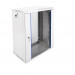 Шкаф телекоммуникационный настенный ЦМО ШРН-Э, 19", 15U, 742х600х350 мм (ВхШхГ), дверь: стекло, боковая панель: сплошная, разборный, цвет: серый
