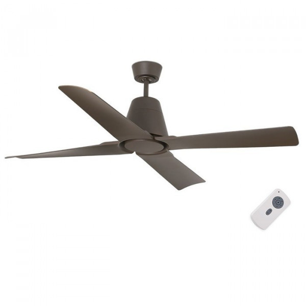 Вентилятор без подсветки Faro TYPHOON DC BROWN (33490)